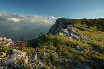 view from the mountain