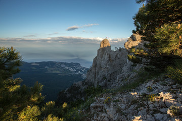 view from the mountain