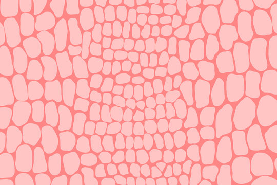 Vector illustration of crocodile skin pattern. Animal print