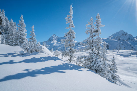 Verschneite Winterlandschaft © Netzer Johannes