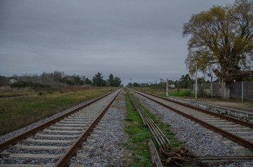 Obraz premium Old railways in Argentina