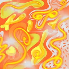 abstract background with fire flames - 303682621