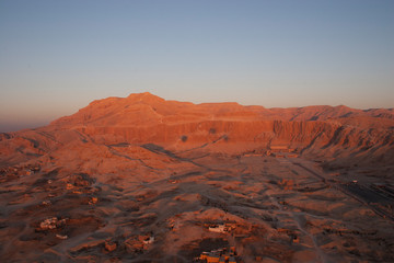 Sunrise in the Valley of the Kings