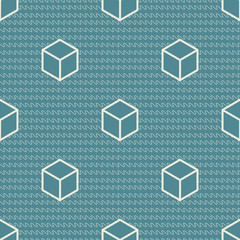 Seamless geometric pattern