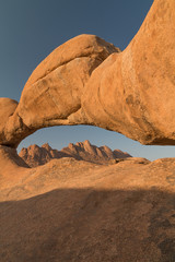 Rock Arch at Spitzkoppe, Erongo, Namibia, Africa