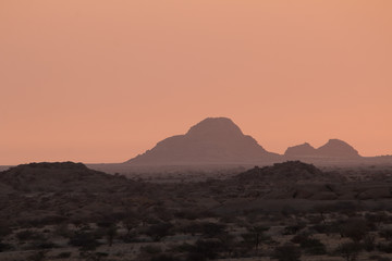 Spitzkoppe mountain and rock formations, Spitzkoppe, Erongo, Namibia, Africa