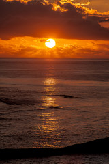 coucher de soleil ile de la Réunion