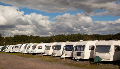 Caravans stored 3