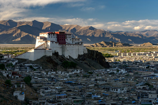 Ganden monastery near Lhasa in central Tibet