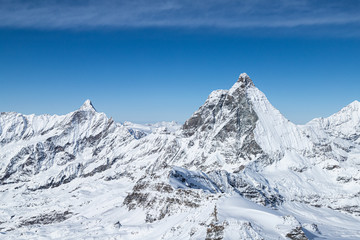 Fototapeta na wymiar View on Matterhorn