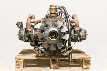 motor de gasolina bicilindrico