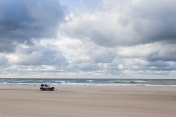 waves on the beach of the Baltic Sea
