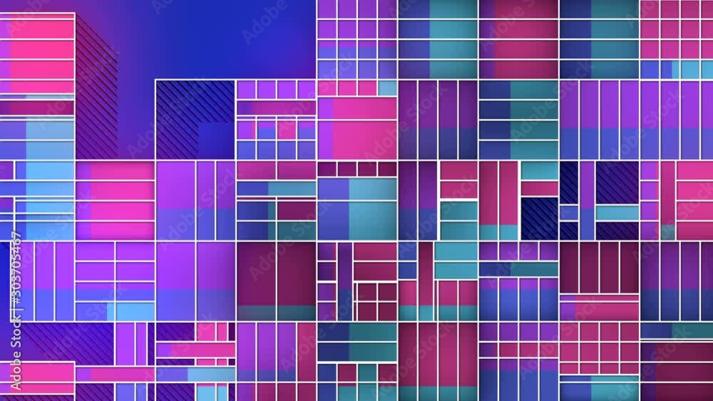 Poster abstract flat movement of cargo containers. modern geometric composition for decoration design. mult