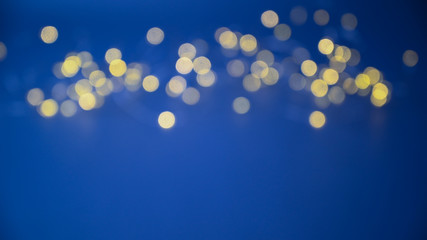 Abstract background with bokeh and illuminated lighting