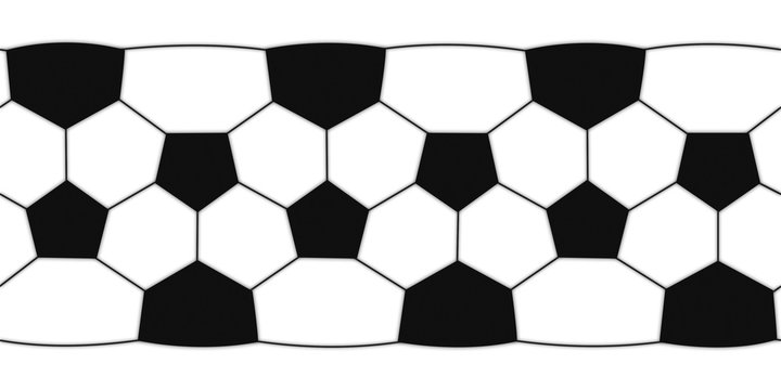 Soccer Football Pattern for 3D Map Layout