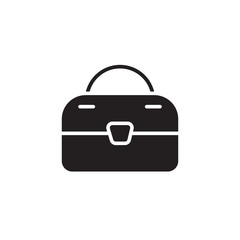 flat line woman bag icon. Logo element illustration. woman bag design. vector eps 10 . woman bag concept. Can be used in web and mobile .