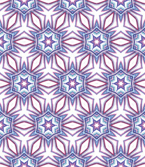 Fototapeta premium Ethnic Texture. Hand Drawn Painted. 