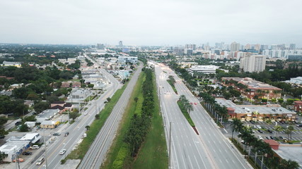 Obraz premium North Miami Beach Street