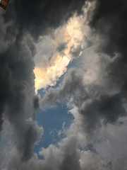 clouds in the sky
