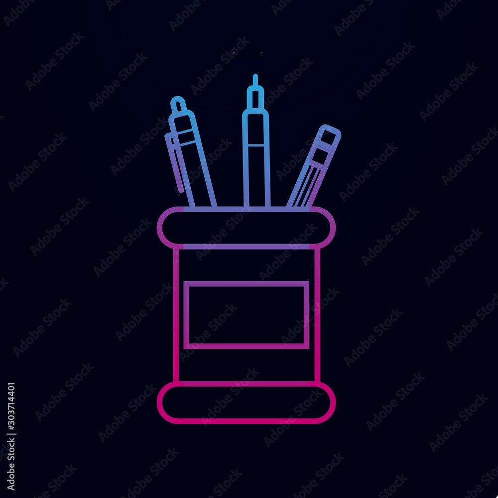 Poster geometry grunge nolan icon. simple thin line, outline vector of education icons for ui and ux, websi