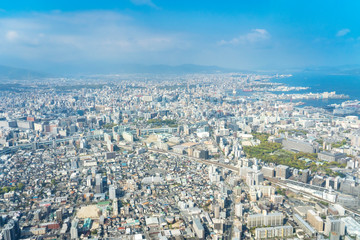 Obraz premium 都市風景 福岡市