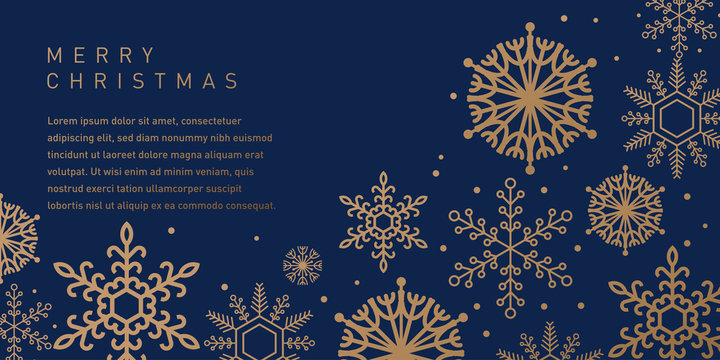 Christmas Greeting Illustration Design Template