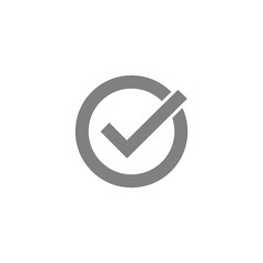 check mark icon vector design symbol