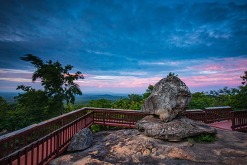 Landscape  of   Nam-Phong national park, Khon-Kaen province, Thailand.