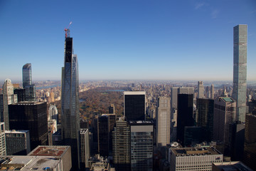 Obraz premium Midtown Manhattan und Central Park