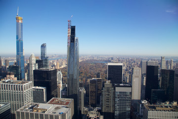 Fototapeta na wymiar Midtown Manhattan und Central Park