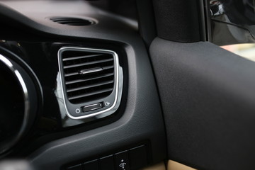 Modern car's interior design