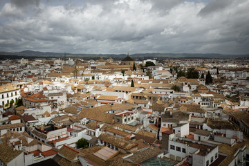 Rooftops of old town of Cordoba, Spain