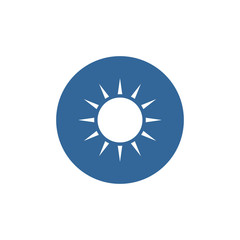 sun icon vector design symbol