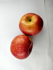 Fresh red apples