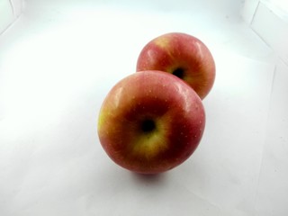 Fresh red apples