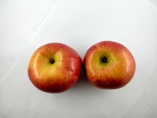 Fresh red apples