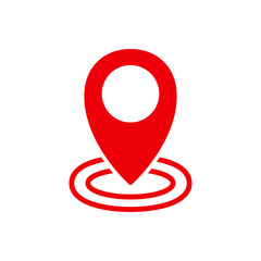 map pointer - locator icon vector design template