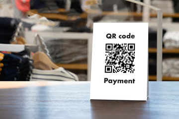 Payment QR code for Moblie ,Qr code payment, E wallet , digital pay without money cashless...