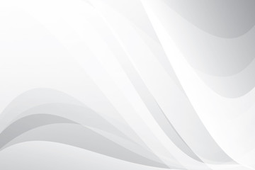 Abstract geometric white and gray color background. Vector, illustration.	