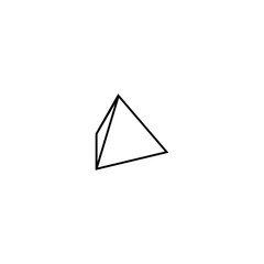 education geometric basic shape icon vector design symbol
