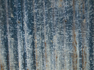 Rusty Corrugated metal texture or Galvanized iron steel background