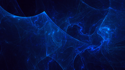 Fractal 3D rendering abstract light background