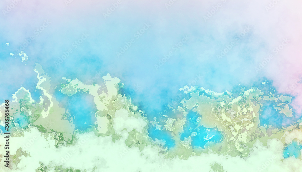 Poster abstract background and concept travel geometric shapes from a beautiful high-angle map. the freefor
