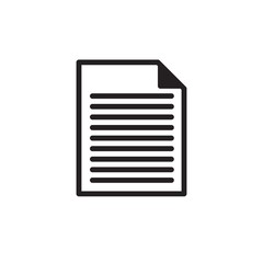 document icon vector