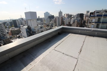 マンションの屋上防水と眺望