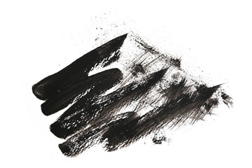 Abstract black ink texture Japan style