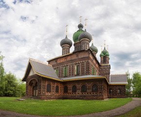 Fototapeta na wymiar Church of St. John the Baptist, Yaroslavl, Russia