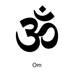 Hindu Om Symbol 