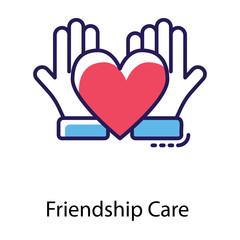 Friendship Care Vector