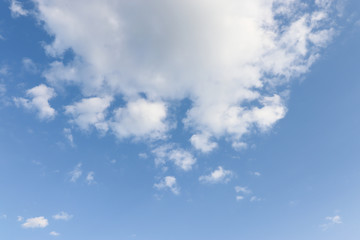 Naklejka na ściany i meble 青空と雲のイメージ